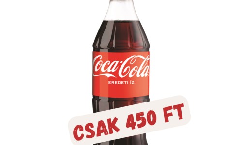 Coca Cola 0,5l-1db AKCIÓ